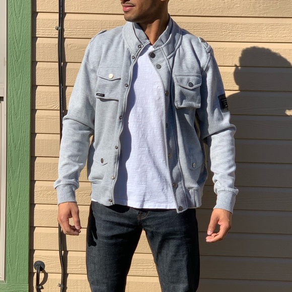 Division E Other - Division E grey utility jacket
